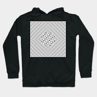 Line Art Trellis Work Hoodie